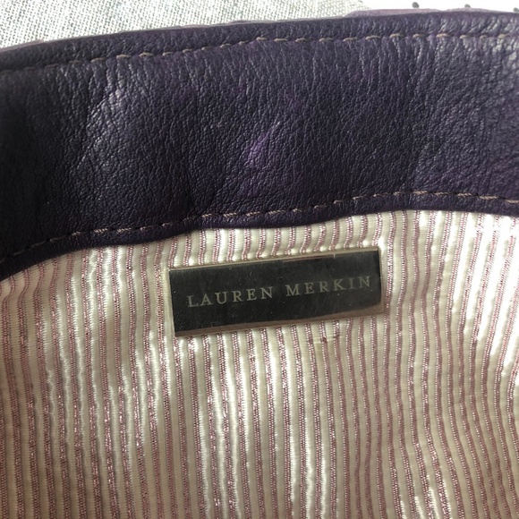 Lauran Merkin Woven Leather Clutch Bag - Picture 8 of 11